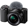 Фотоаппарат Sony ZV-E10 Kit E PZ 16-50mm F3.5-5.6 OSS Black, Русское меню SY-42